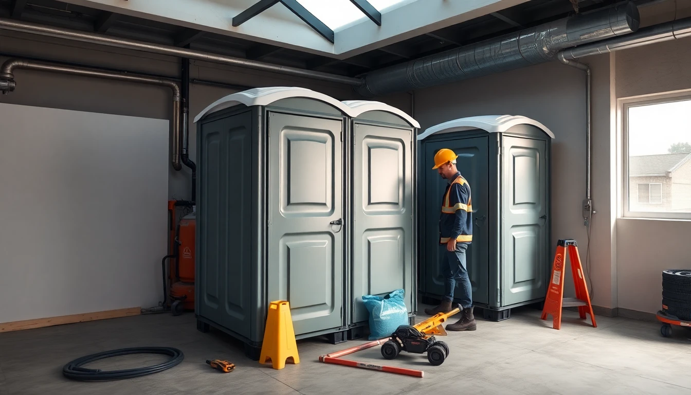 Construction Porta Potty Rental